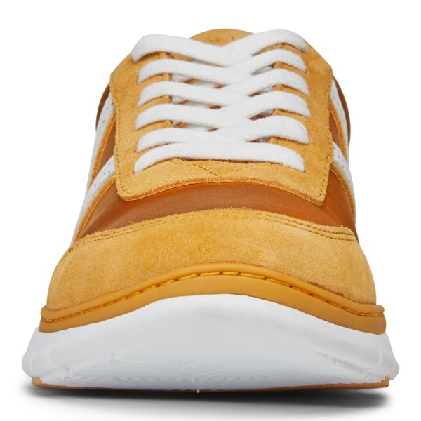 Vionic Trainers Ireland - Nana Casual Sneaker Mustard - Womens Shoes Clearance | JMIWX-9210